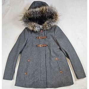 Anthropologie Cartonnier Adare Anorak Wool Coat